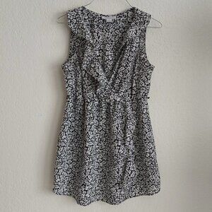 Motherhood Maternity Floral Blouse/Tunic Mini dress  M SUMMER
